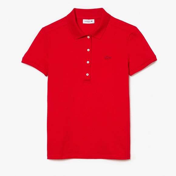 Lacoste Tops - Lacoste Vibrant Red Polo Shirt